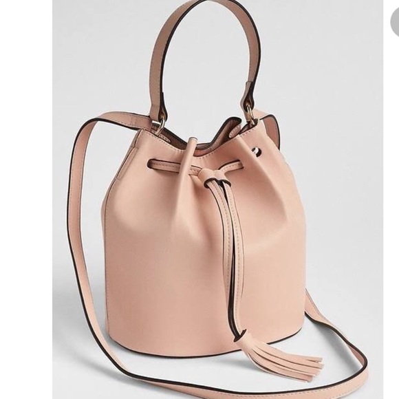 Handbags - Baby pink bucket bag